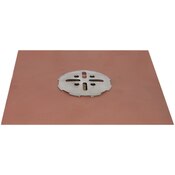 Img of Copper Balcony Drain 2" No Hub